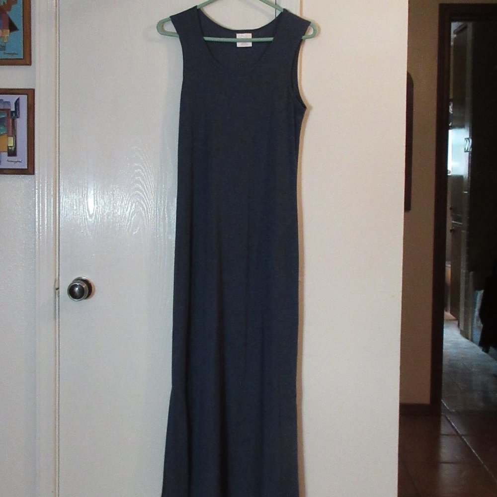 Sleeveless STYLE STUDIO Navy Maxi Dress Medium